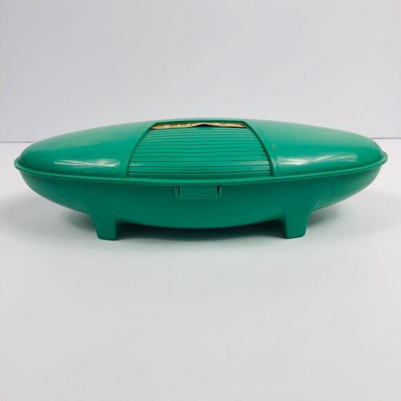 VTG SINGER 1960's Buttonholer Sewing Machine Attachment 6 Templates & Case MCM - Picture 2 of 10